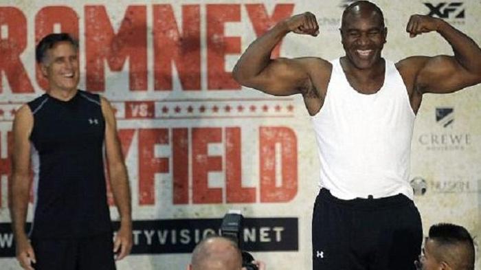 Holyfield Naik Ring Hadapi Mantan Capres