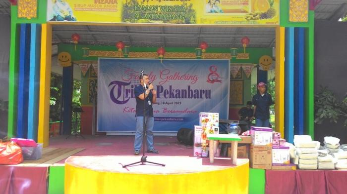 Persiapan Acara Jalan Sehat Berhadiah Utama Rumah Sudah Rampung