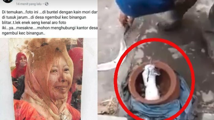 Foto Wanita Ini Ditemukan Terbungkus Kain Kafan, Ditusuk Jarum, Nasibnya Bikin Netizen Penasaran