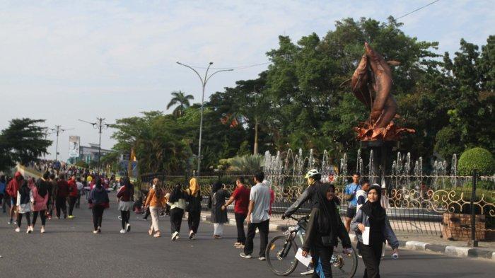 Masyarakat Tetap CFD Saat Riau Bhayangkara Run 2023 Berlangsung, Ini Tanggapan Dishub Pekanbaru