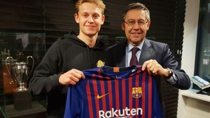 Erik Ten Haq Sumringah, Man United segera Dapatkan Frenkie de Jong dari Barcelona, Ini Syaratnya