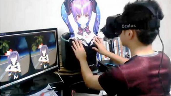 Dunia Makin Aneh, Ada Game Menyentuh Payudara Pacar Virtual