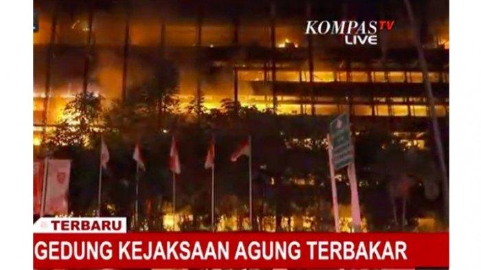Gedung Kejaksaan Agung RI Terbakar Hebat, Pihak Kejagung Pastikan Data-data Berkas Mereka Aman