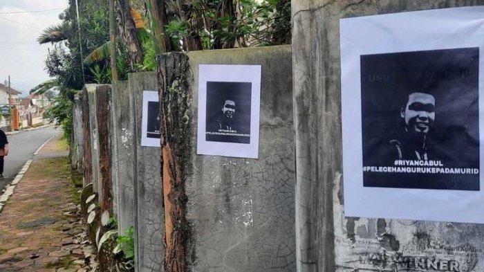 Gegera Sosor Siswinya di Sekolah, Riyan Si Guru Madrasah Cabul Kini Punya Poster Pakai Tagar Ini