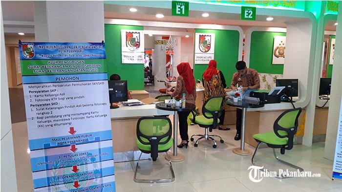 Disdukcapil dan Kantor Camat di Pekanbaru Tetap Buka Layanan Walau Ada Kebijakan Work From Home
