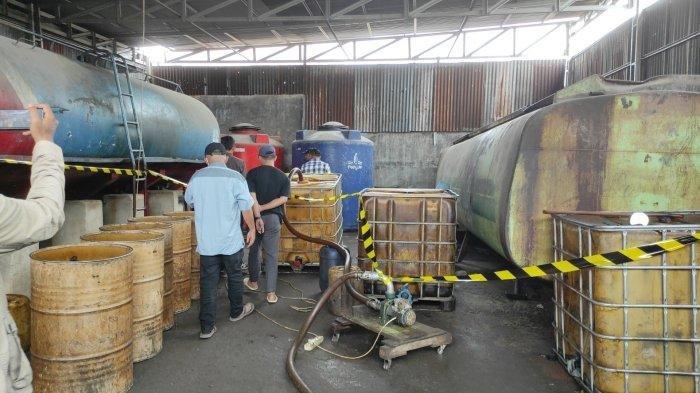 Diduga Punya AKBP Achiruddin Hasibuan, Polda Sumut Geledah Gudang Solar Oplosan Illegal