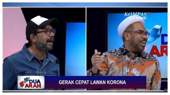 Haris Azhar Sampai Emosi Saat Debat Bahas Corona, Disahut Ali Ngabalin: Jangan Cuma Mulut Doang