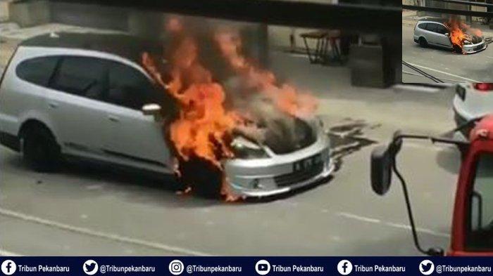 HATI-HATI Bagi yang Punya Mobil, LIMA KALI Kebakaran Mobil di Pekanbaru, 107 Kebakaran di Pekanbaru