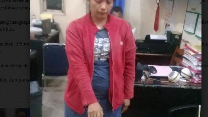 Ibu Muda di Dumai, Riau Ini Diamankan Karena Edarkan Sabu, Sempat Resahkan Maysarakat