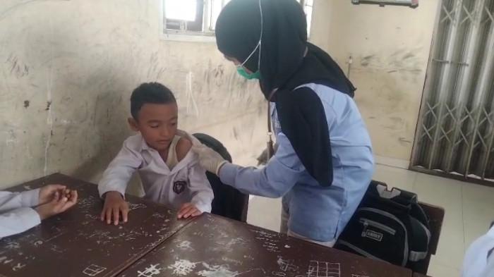 Dinkes Kampar Telusuri Riwayat 18 Penderita Campak, Rencanakan Sweeping Imunisasi Anak Cegah KLB