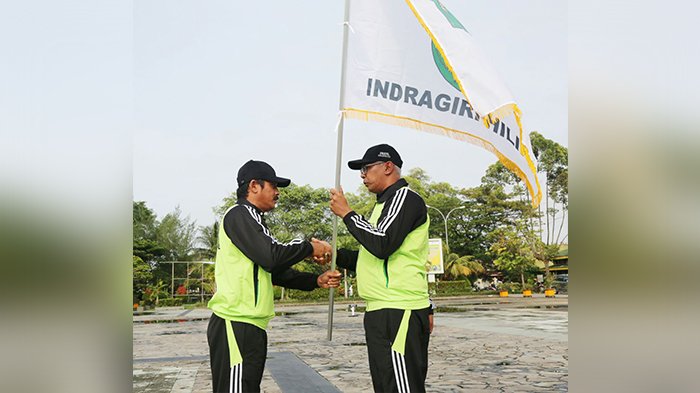80 Kontingen Inhil Resmi Dilepas untuk Berlaga di Popda Ke - XIV Riau