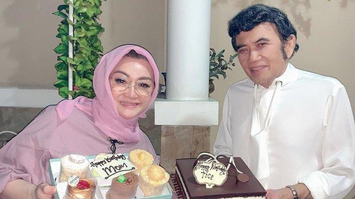 Istri Raja Dangdut Ulang Tahun ke-61,Begini Cara Romantis Rhoma Irama Beri Kejutan Buat Ricca Rachim