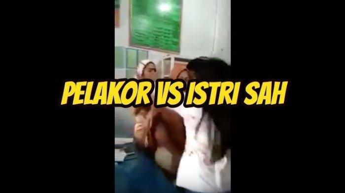 Kemana Otaknya, Pelakor Aniaya Istri Sah Orang Bareng Ibunya, Korban Luka-luka Di Tempat Kerja Suami