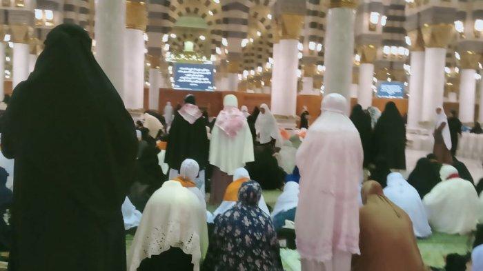 Jelang Kepulangan, 15 jemaah haji Dumai Kloter 32 Laksanakan Arbain di Madinah