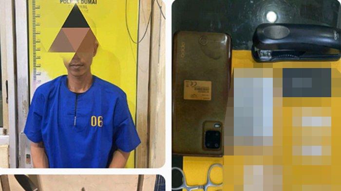 Juru Masak Hotel di Dumai Diamankan Polisi Gegara Simpan Barang Haram Ini