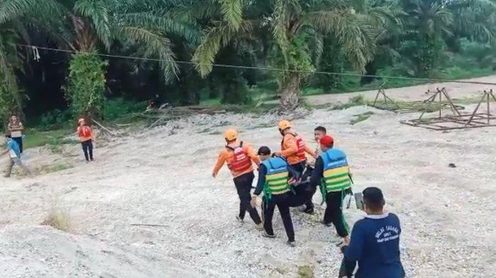 2 Dari 3 Kakak Beradik yang Hanyut di Sungai Kampar Ditemukan Meninggal Dunia