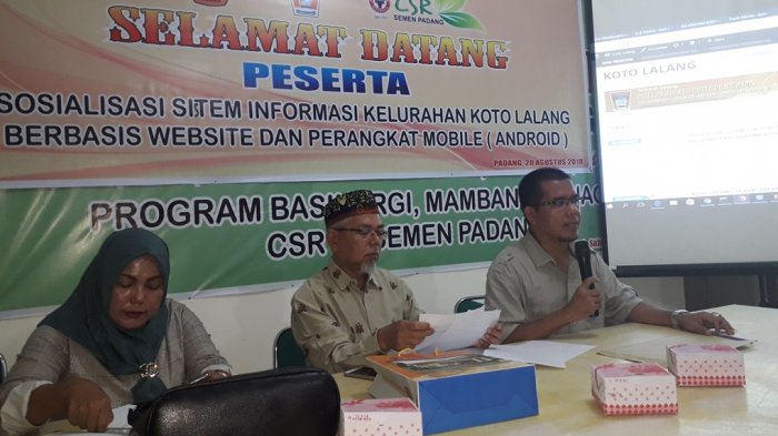 Kampung Cyber Koto Lalang Suguhkan Aplikasi Berbasis Website untuk Masyarakat