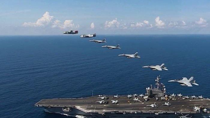 Amerika Serikat Kerahkan Kapal Induk ke Eropa, Latihan Perang Digelar Saat Ukraina-Rusia Memanas