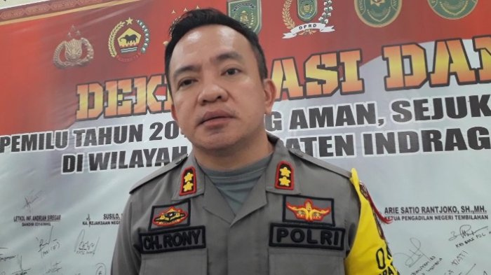 Pemilu 2019, Kapolres Inhil Ingatkan Masyarakat Agar Tidak Bikin Hoax dan Ujaran Kebencian