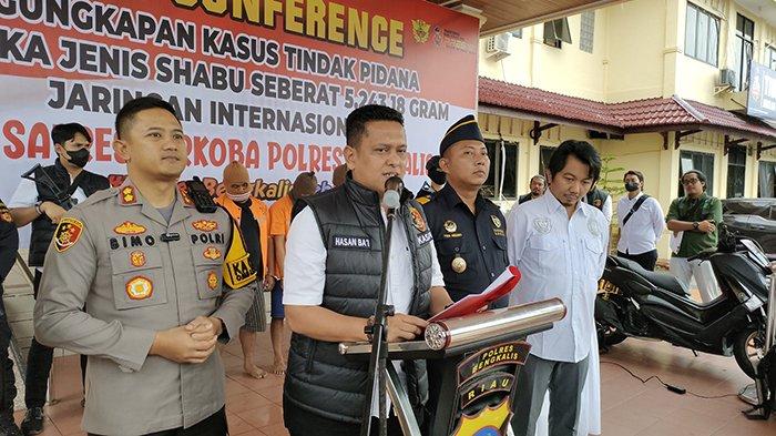 Begini Kronologi Penangkapan Empat Kurir Sabu 5 Kg di Bengkalis