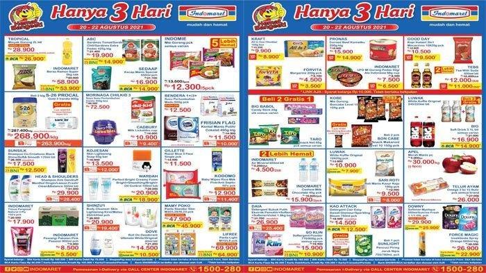 Promo Indomaret Hari Ini Sabtu 21 Agustus, Promo Heboh Minyak Goreng hingga Popok, Super Hemat