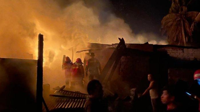 Pasar SP 1 Desa Kijang Jaya Kampar Terbakar, Bagaimana Nasib Pedagang yang Kehilangan Tempat Jualan?