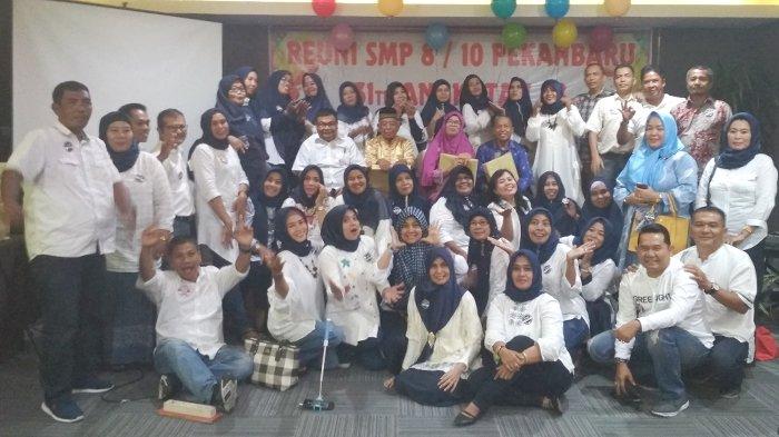 Alumni SMP 8 Pekanbaru Angkatan 1988 Didorong Menjadi Wirausaha Jelang Masuki Masa Pensiun