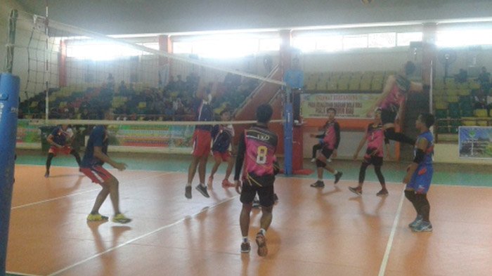 Kalahkan Bengkalis 3-0 Kampar Juara Pool B Voli Piala Gubri 2018