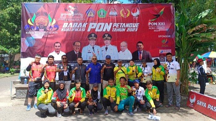 Raih 1 Emas di Kejurnas Kualifikasi, 5 Atlet Petanque Riau Lolos PON 2024