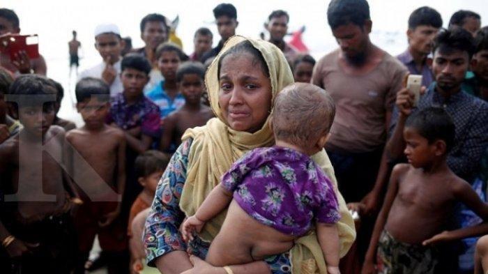 Para Pengungsi Rohingya Di Kamp Perbatasan Bangladesh-Myanmar Dibantai Kelompok Bersenjata