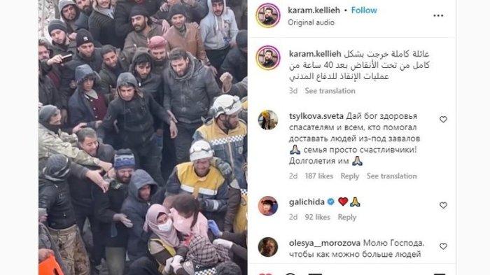 40 Jam Tertimpa Runtuhan Gempa Turki, Sekeluarga Ini Ditemukan dalam Keadaan Mengejutkan