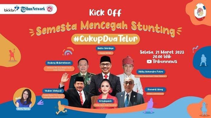 BKKBN-Tribun Network Sukseskan Program Cegah Stunting di Indonesia, Kampanye CukupDuaTelur