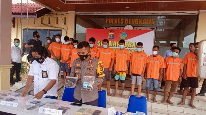 Ketua Gerindra Bengkalis Diamankan Saat Ngopi Sama Pengedar Narkoba, Polres Ungkap Hasil Tes Urine