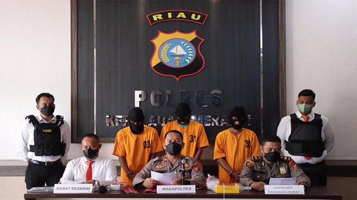 Sukses Gasak Emas hingga HP, 3 Residivis Narkoba, Pencabulan dan Curat Mau Kabur ke Malaysia