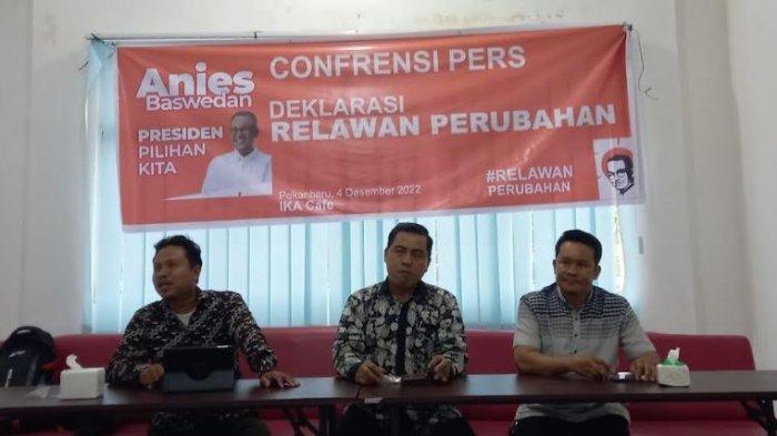 Satu-satunya di Riau, Pelantikan Relawan Ini Dihadiri Anies Baswedan