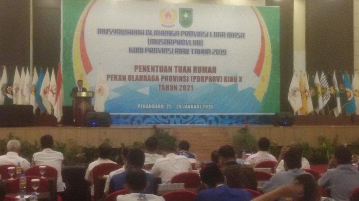 Pemko Pekanbaru Tanggung 75 Persen Akomodasi Porprov X Riau 2021