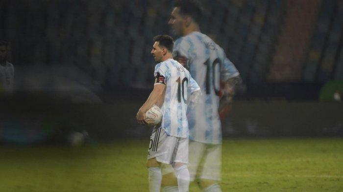 Live Argentina vs Kolombia, Semi Final Copa Amerika 2021, Lionel Messi di Bawah Tekanan