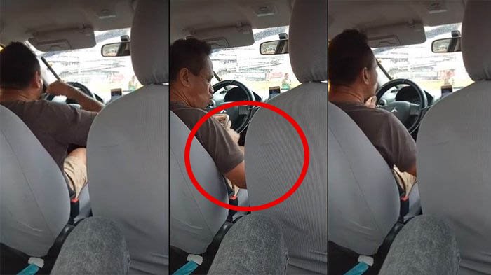 Nggak Nyangka Banget! Terjebak Macet Saat Naik Taksi Online, Pria Ini Kaget Liat Kelakuan si Sopir!
