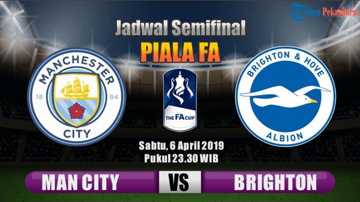LINK LIVE Manchester City vs Brighton: Kick Off Pukul 01.00 WIB Dinihari Nanti