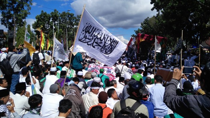 Gubernur Riau, Kapolda dan Danrem 031/Wirabima Hadiri Aksi Damai dan Doa Bersama di Pekanbaru