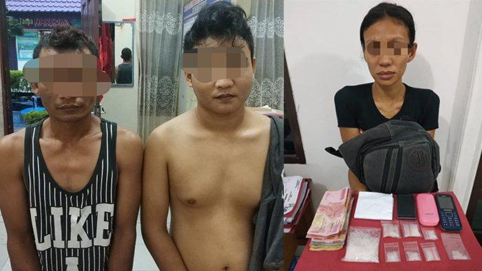 Menyamar Jadi Pembeli, Polisi di Kampar Tangkap Dua Pengedar Sabu, IRT di Inhu Jadi Pengedar Sabu