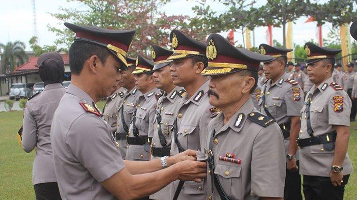 Tulus Layani Masyarakat, Pesan Kapolres Kaswandi Saat Mutasi 6 Perwira di Jajaran Polres Pelalawan