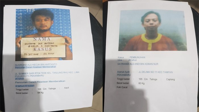 Todongkan Revolver dan Kabur dari Lapas, Polisi Terbitkan Surat DPO Satriandi dan Nugroho