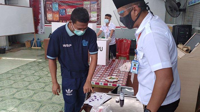 Hanya 169 dari 333 Narapidana di Lapas Teluk Kuantan yang Berhak Mencoblos di Pilkada Kuansing