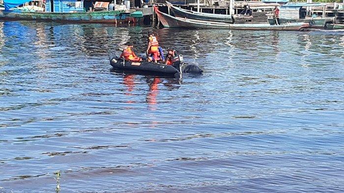 Nelayan Tenggelam di Perairan Selat Baru Bengkalis, Tim SAR Gabungan Lakukan Pencarian