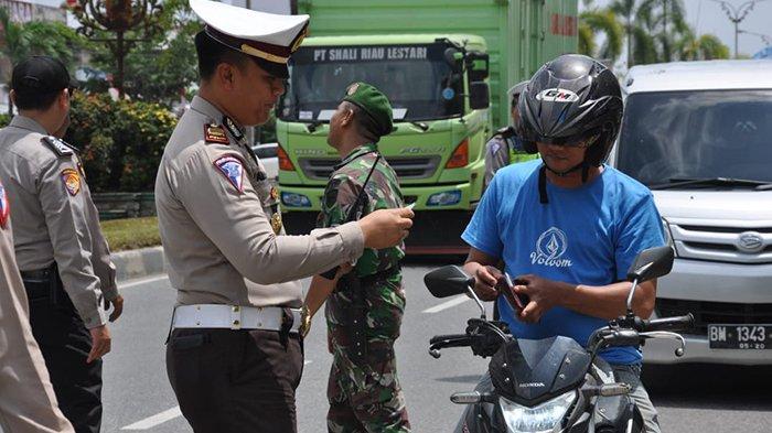 Lima Hari Operasi Patuh di Pelalawan Riau,Polisi Tindak 596 Pengendara,Terbanyak Berprofesi Karyawan