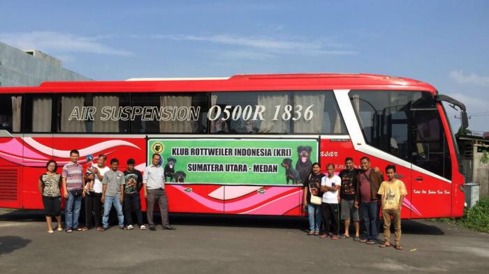 Jelang Acara Pulanggeni KRI Dog Show 2016, Peserta dari Medan Tiba di Pekanbaru