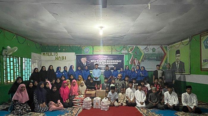 Anak-anak Panti Asuhan di Pekanbaru Ikut Doakan Kesembuhan SBY