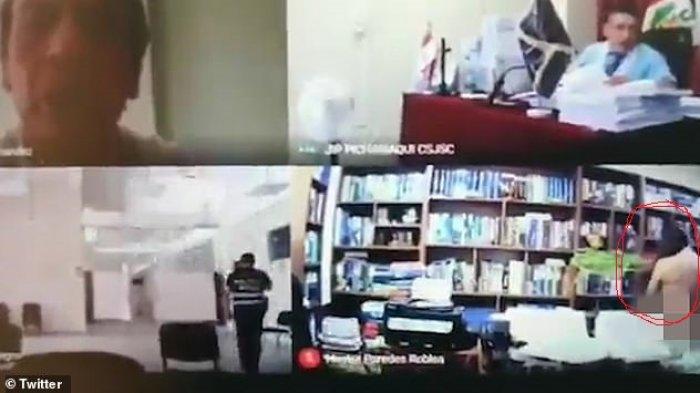 Pengacara Panjat Kliennya Saat Sidang Virtual, Majelis Hakim Terpelongo