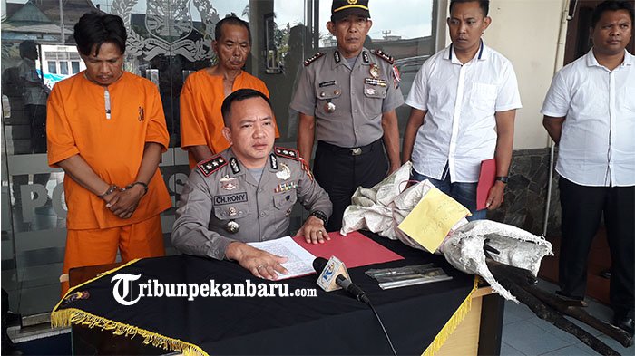 2 Petani di Inhil Tertangkap Tangan Usai Membakar Lahan di Kelurahan Sungai Salak